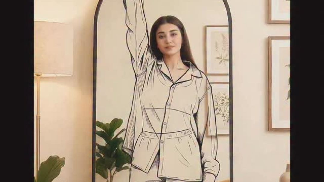 ویدو هوش مصنوعی برای آنلاین شاپ لباس